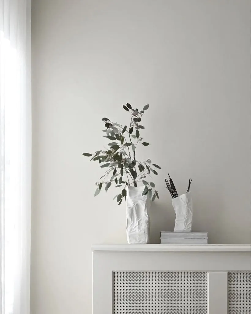Ваза Kami Medio Bone White
