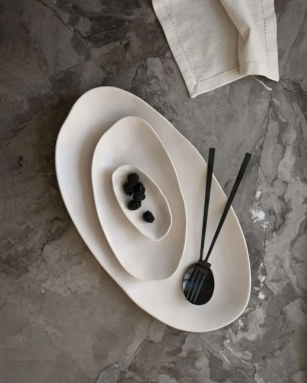 Набор блюд Native Oval Tray Set Birch