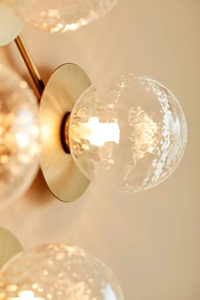 Светильник Liila 1 Medium Nordic Gold Optic Clear