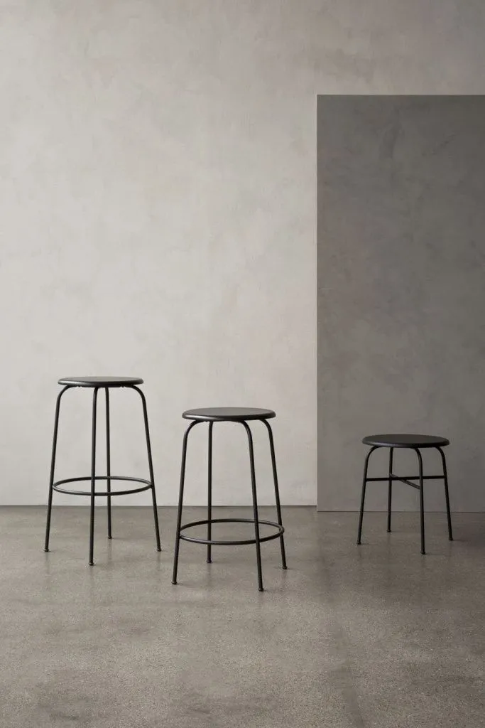 Стул барный Afteroom Stool Bar Black h74