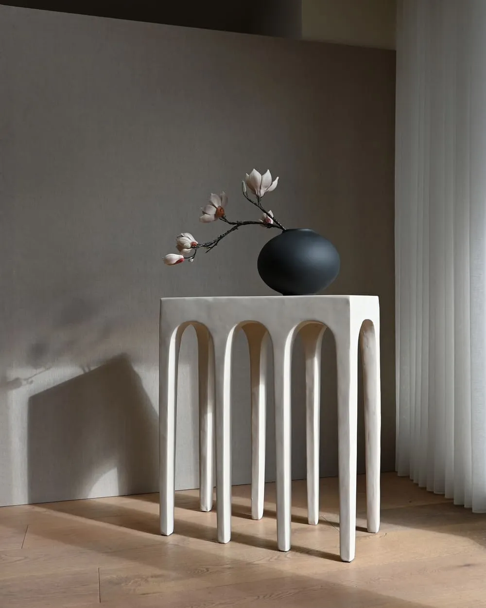 Консоль Bow Console Birch