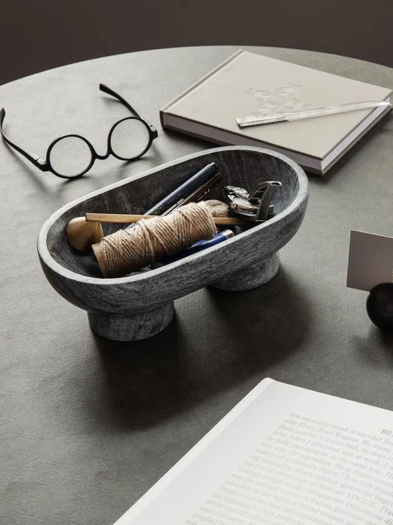 Мраморная чаша Alza Bowl Black