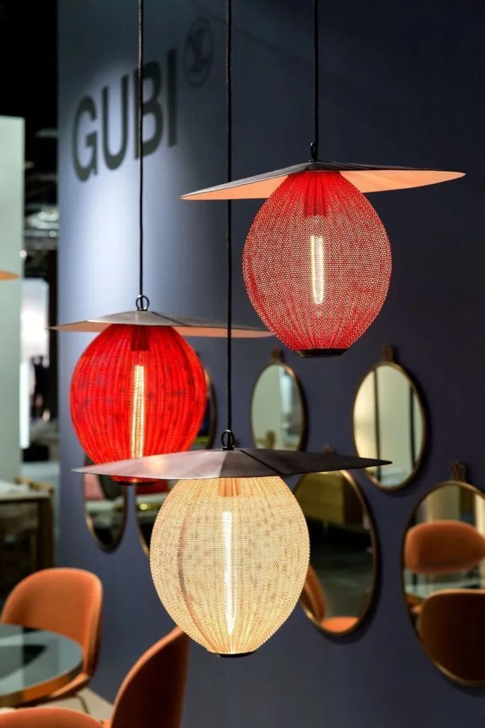 Светильник потолочный Satellite Pendant Red L