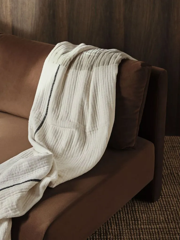 Покрывало Dela Throw Natural Off-White