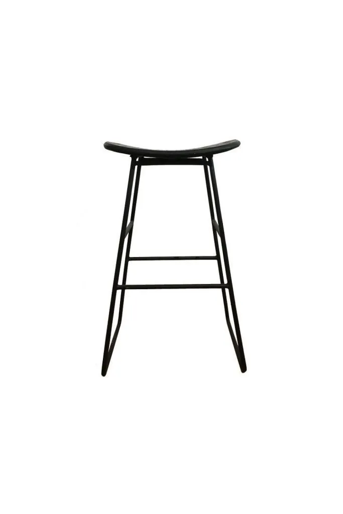 Стул полубарный Black Pine h65