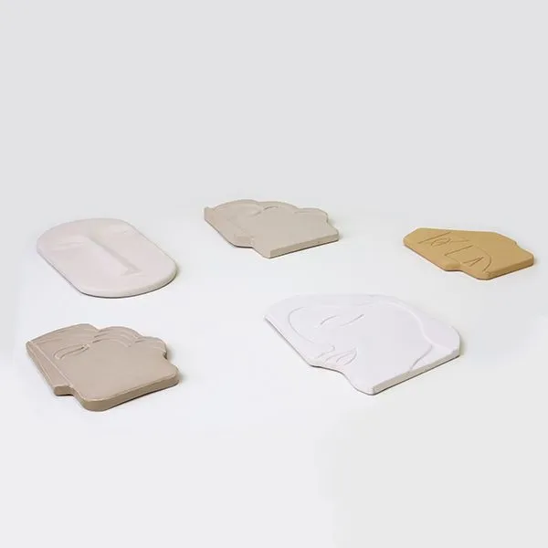 Керамическое панно Face Ornament