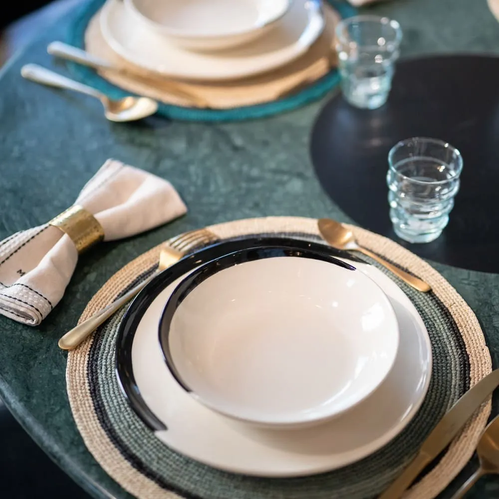 Тарелка Plate Esquisse Bleu ø23