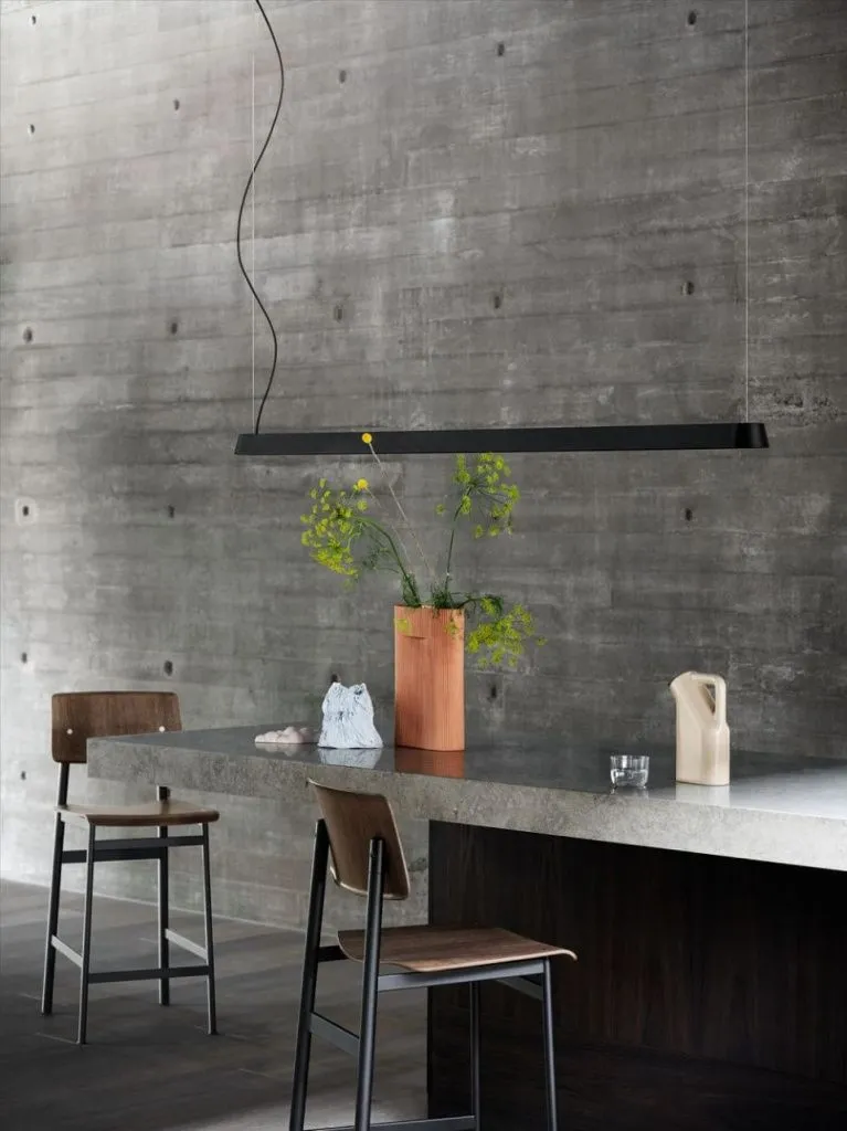 Светильник потолочный Linear Pendant Black 169,2 см