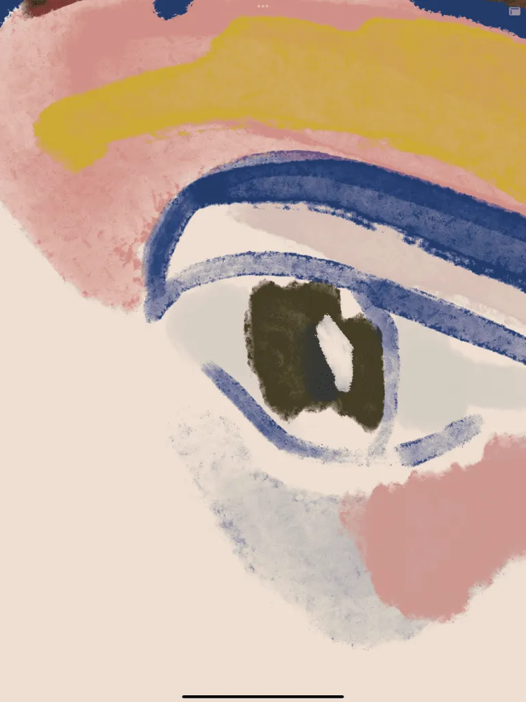 Арт-принт в раме Portrait 03 by Alisha Bitsieva