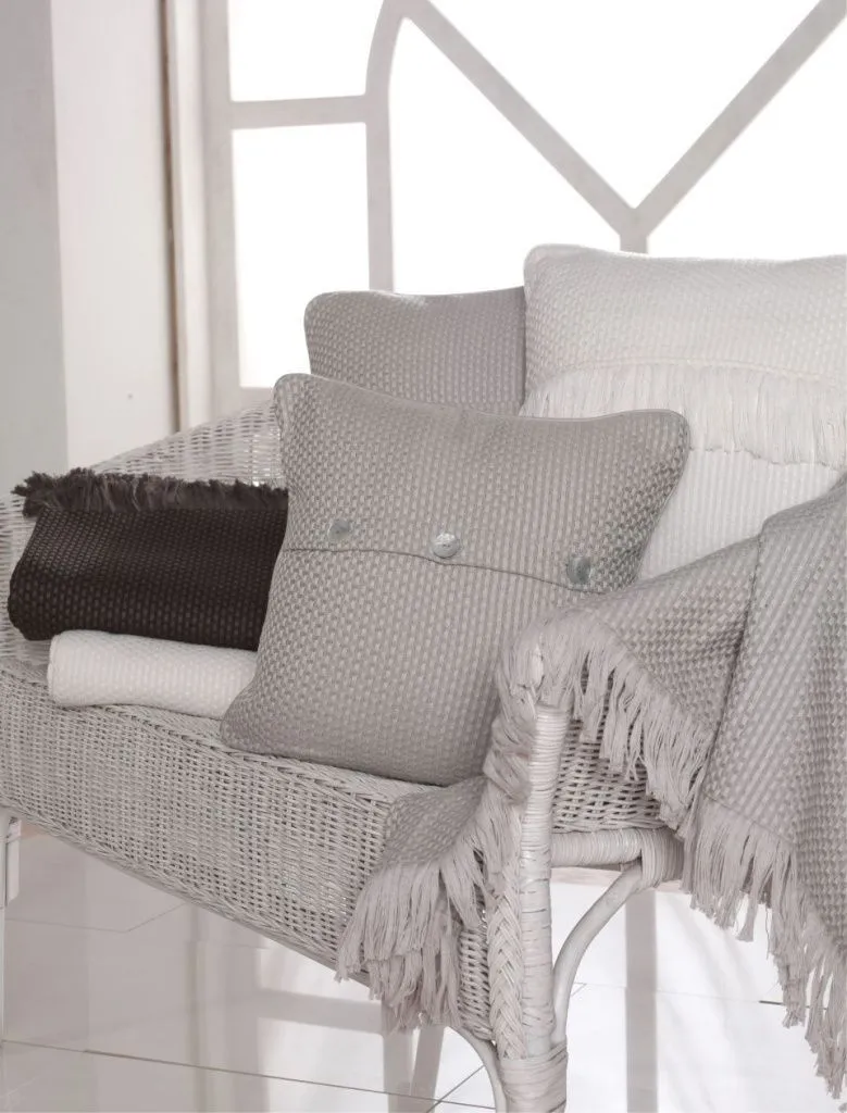 Плед Hasir Ecru 100X180