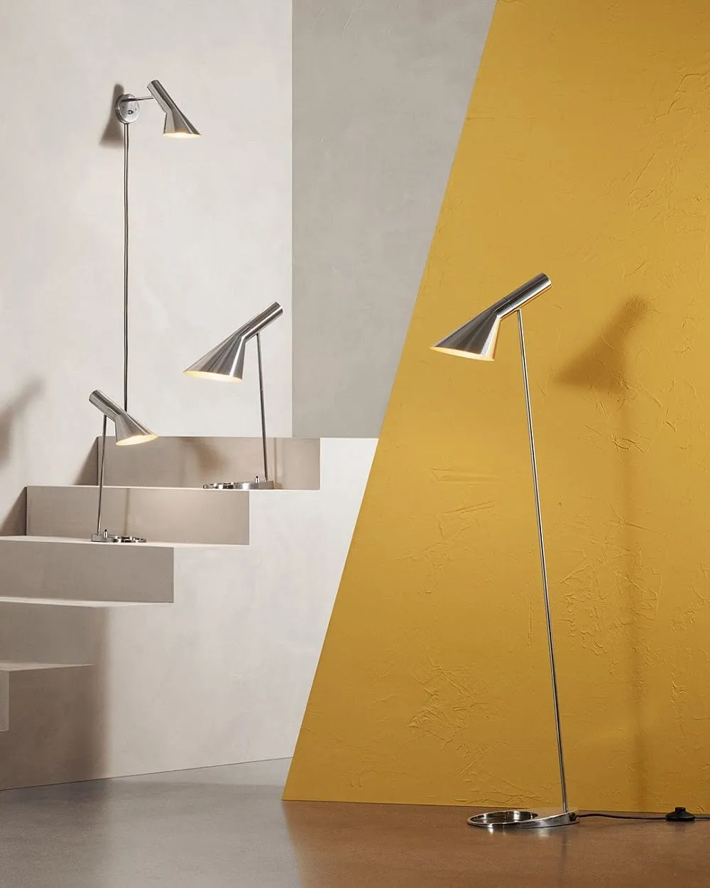 Торшер AJ Lamp Stainless Steel