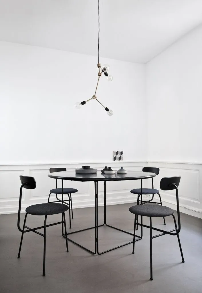 Стул Afteroom Dining Chair Black Dunes Anthrazite h77
