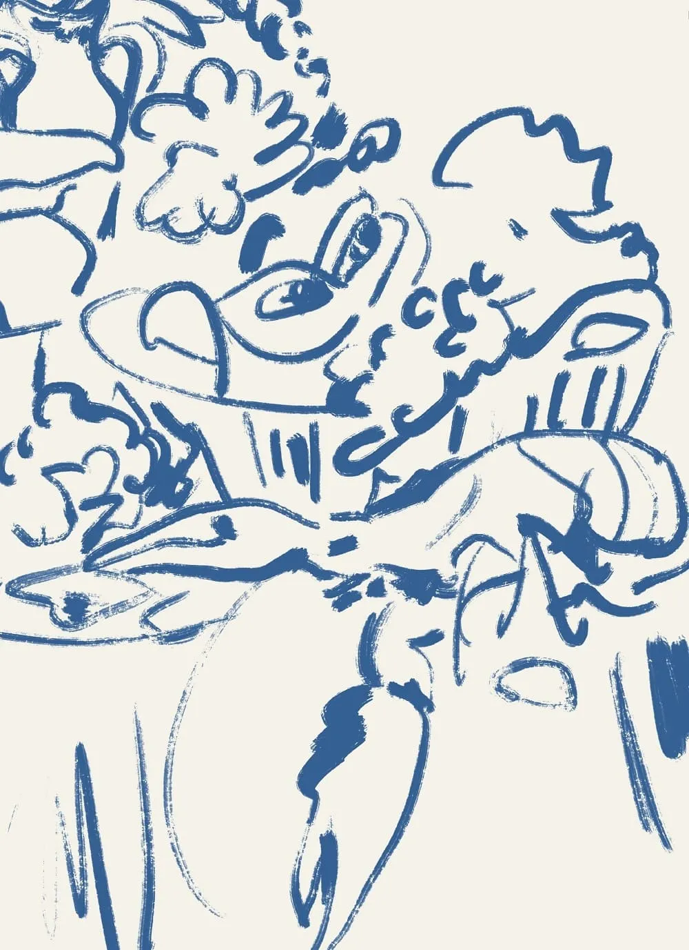 Арт-принт в раме "Bon appetit!" 50х70 см