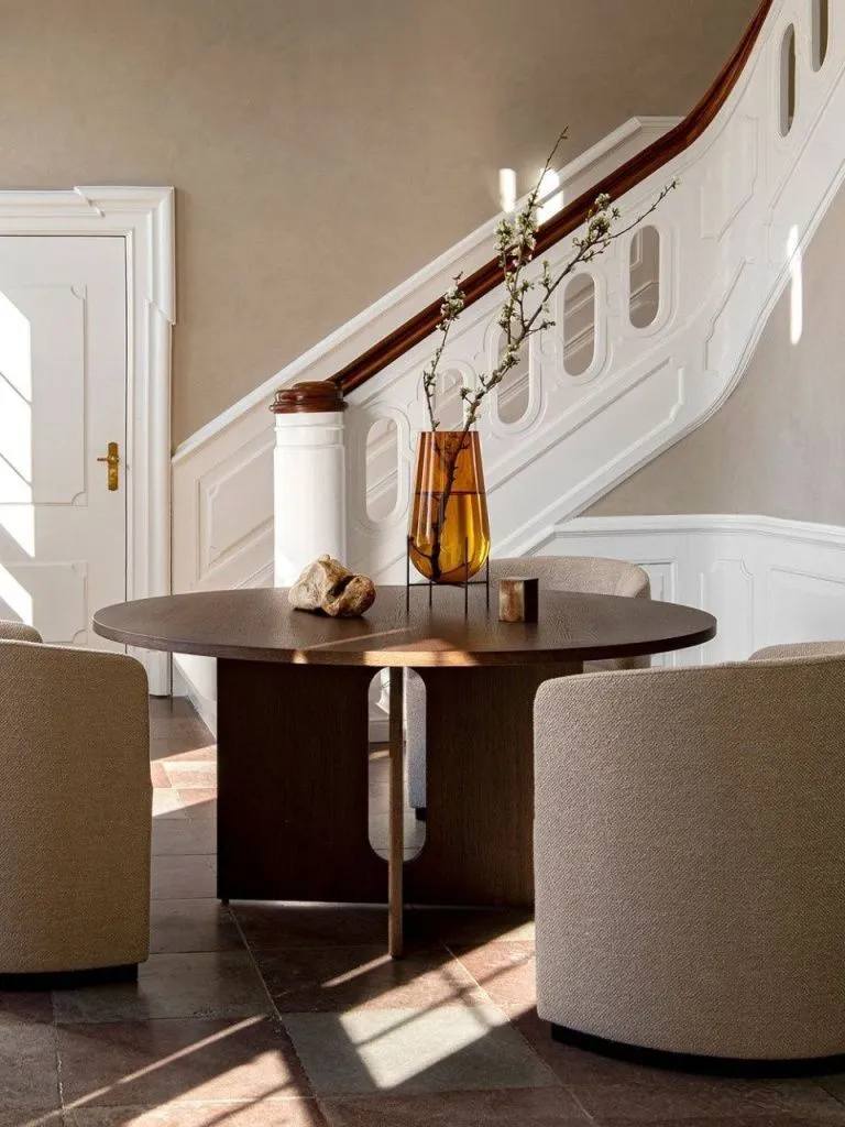 Ваза Echasse Vase Bronzed Brass Amber Small h28