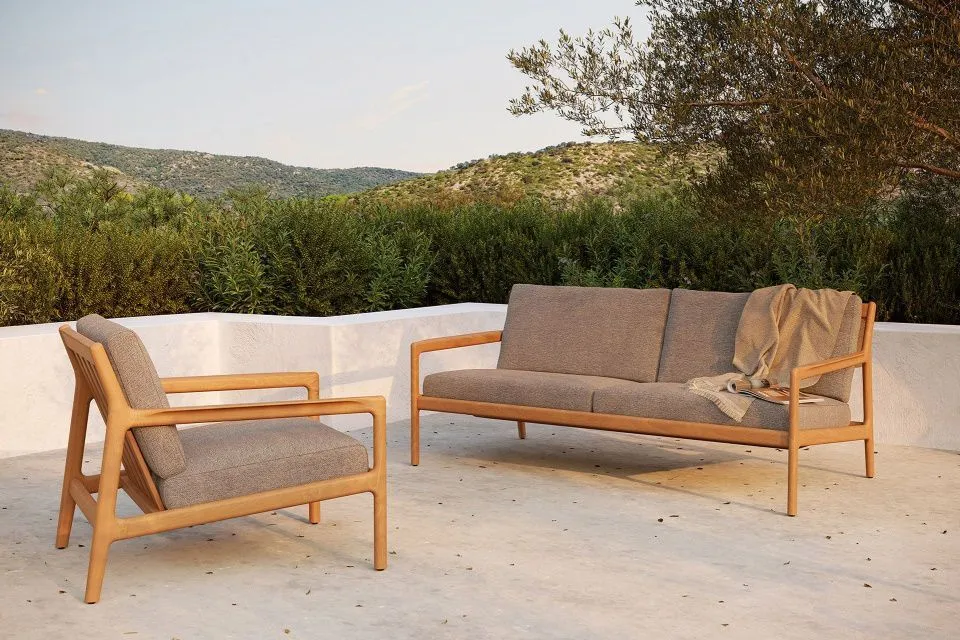 Диван Teak Jack Outdoor Sofa 2-х местный Mocha