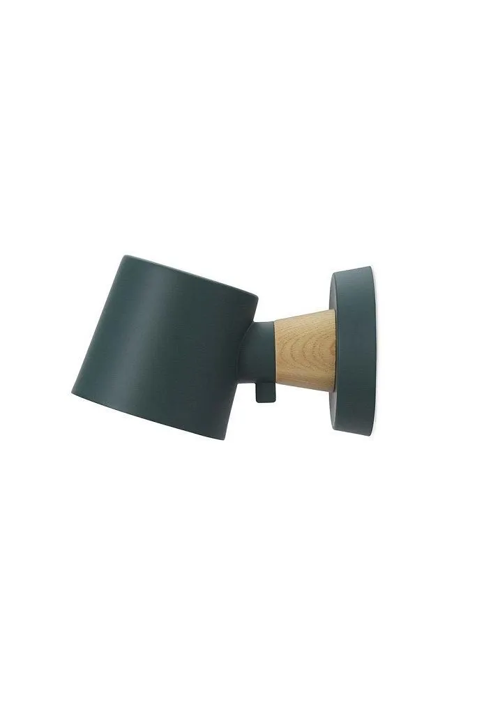 Светильник настенный Rise Wall Lamp Hardwired Petrol Green