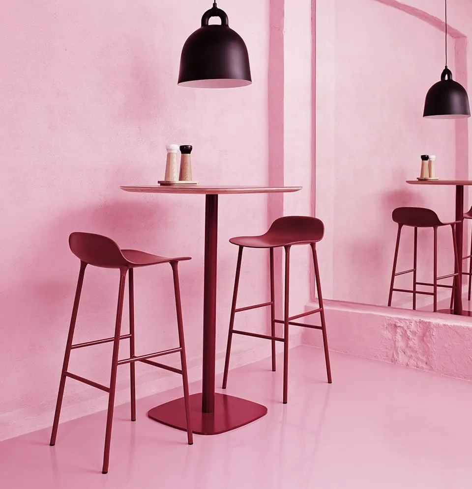 Барный стул Form Barstool Red 65 см