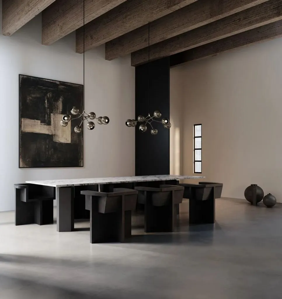 Светильник потолочный Drop Chandelier Globe Mini Chrome