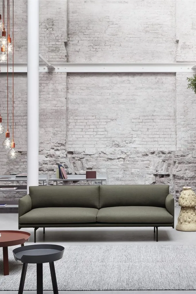 Диван Outline 2-seater Fiord 961 Black