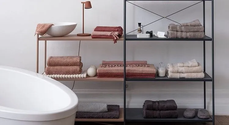 Стиль mid-century в ванной комнате