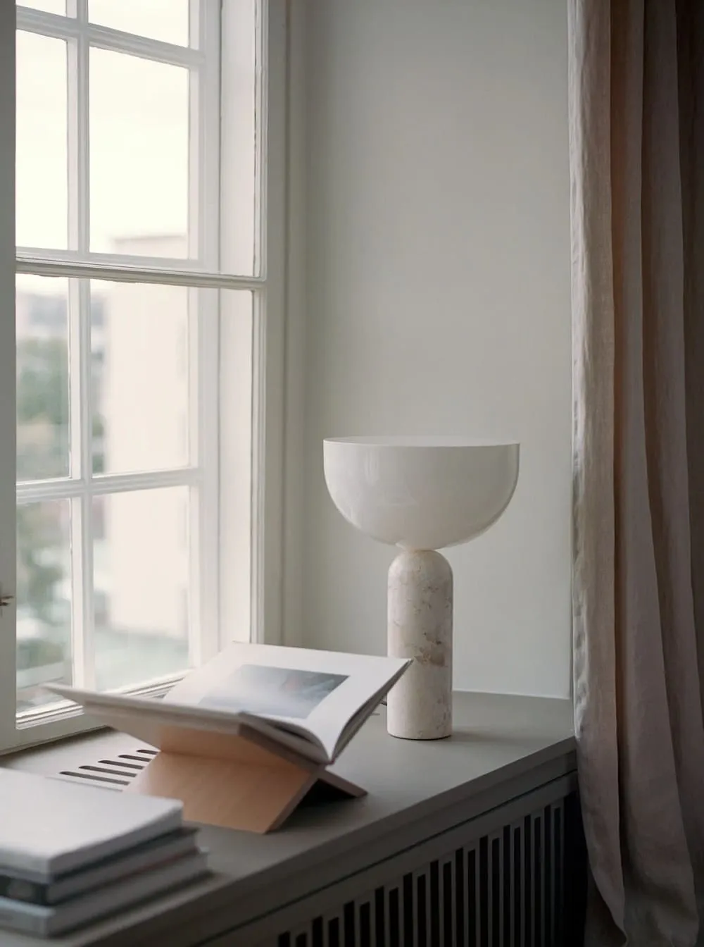 Лампа настольная Kizu Table Lamp Small Kunis Breccia Marble