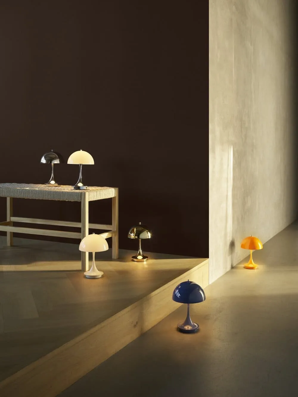 Светильник настольный Panthella 160 Portable Lamp Opaque Orange