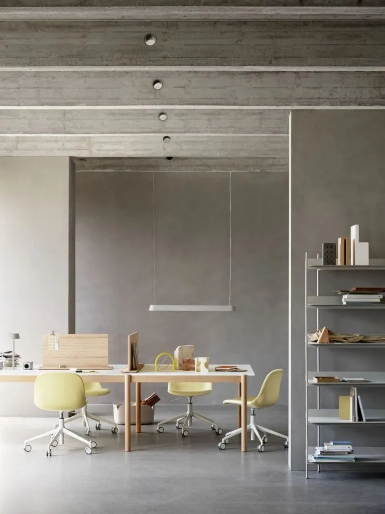 Светильник потолочный Linear Pendant Grey 87,2 см