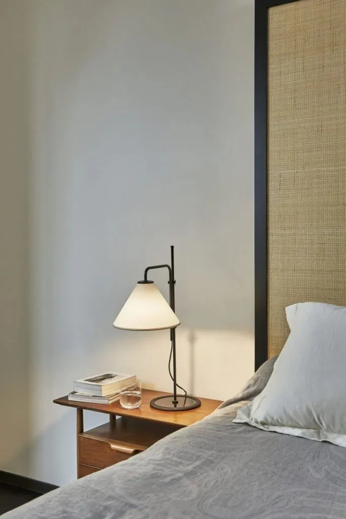 Светильник настольный Funiculi Fabric Shade White