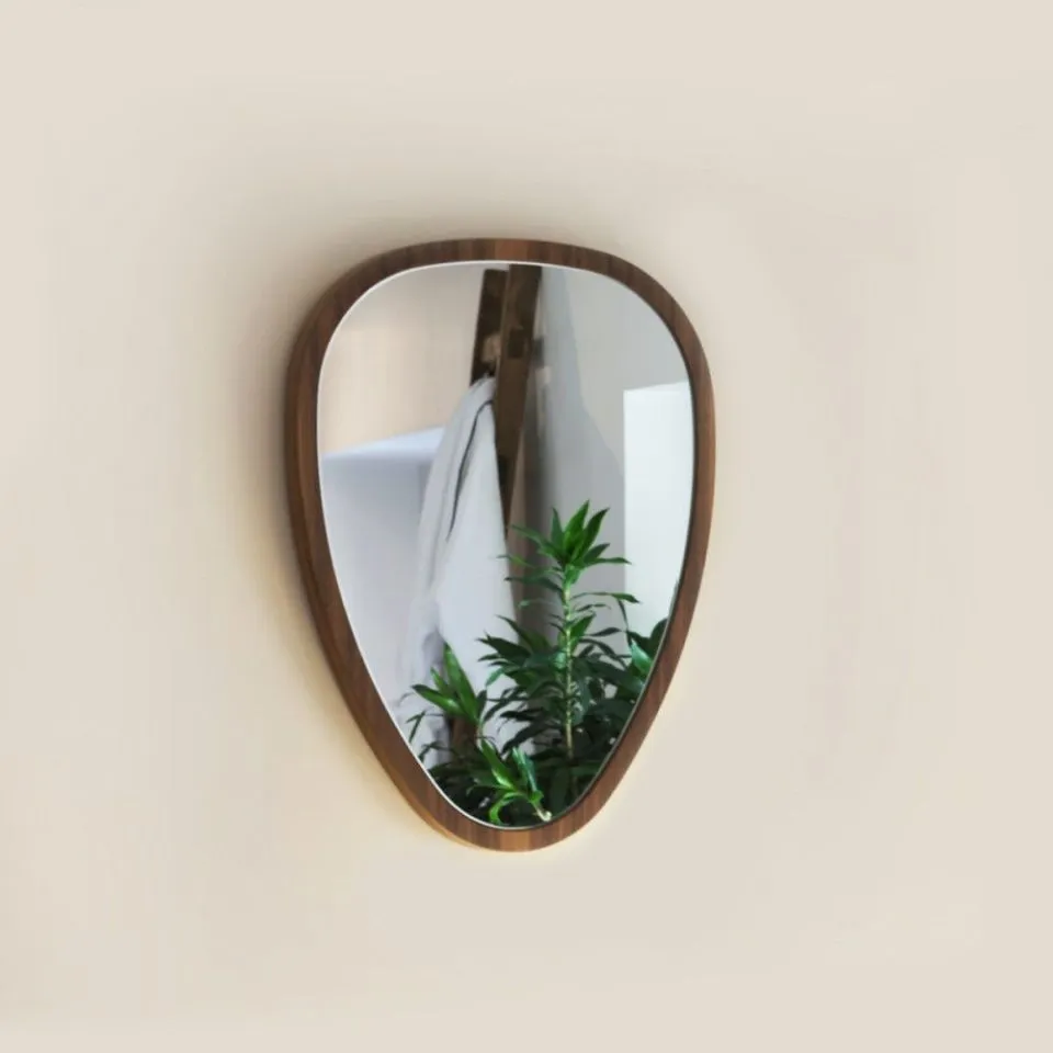 Зеркало Ovo Walnut 50 х 38