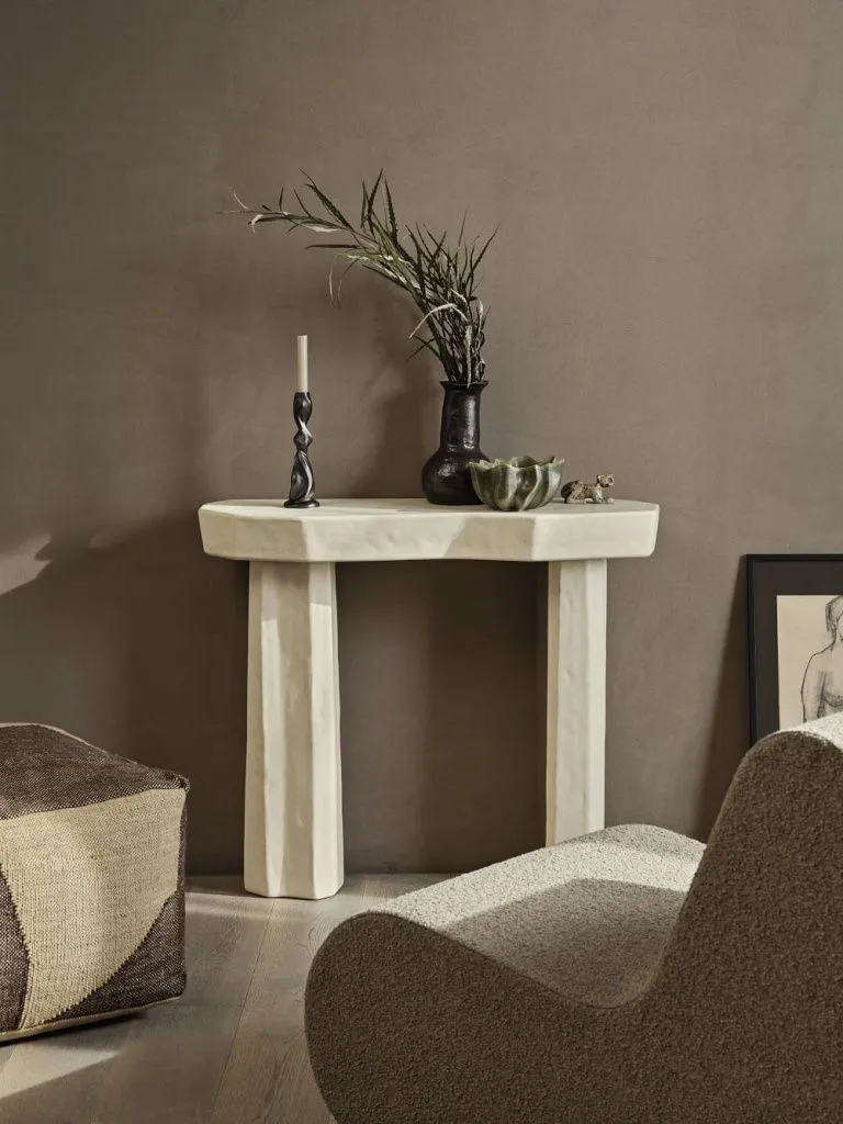 Консоль Staffa Console Table Ivory
