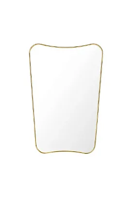 Зеркало F.A. 33 Wall Mirror Polished Brass 58 x 80