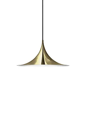 Светильник потолочный Semi Pendant Polished Brass Small