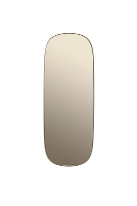 Зеркало Framed Mirror Large Taupe / Taupe