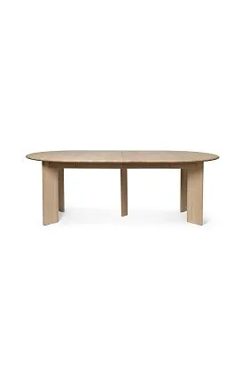 Стол Bevel Table Extendable White Oiled Oak