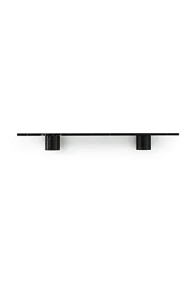 Полка Sten Shelf Black Marble 120 см