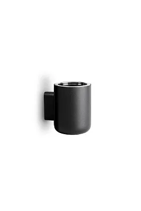 Стакан для зубных щеток настенный Toothbrush Holder Wall Black