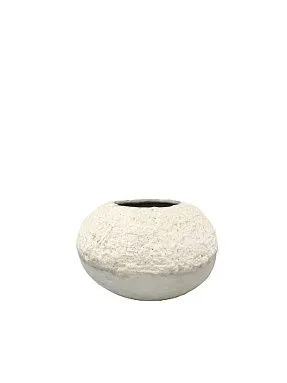 Ваза белая большая из Вулканической серии