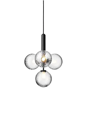 Светильник потолочный Miira 4 Rock Grey Optic Clear