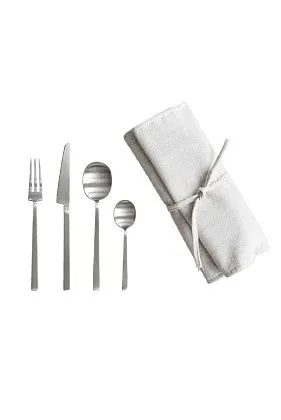 Набор столовых приборов Kogei Cutlery Brushed Steel 16 шт