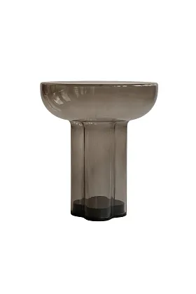 Столик Crown Tall Smoked Forest Mouth-Blown Glass