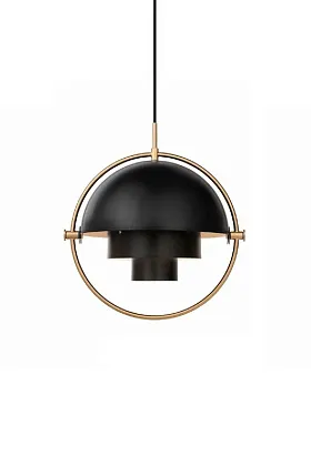 Светильник потолочный Multi-Lite Pendant Black Brass Ø32