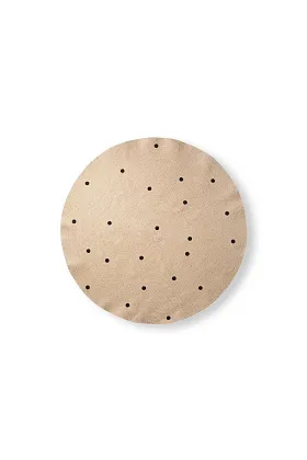 Ковер Jute Carpet Black Dots Ø130