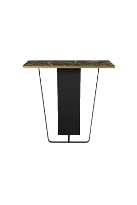 Консоль Horizon Console Small Black Saint-Laurent Marble