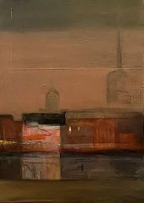 Диптих "На канале" 2, 50х70 см