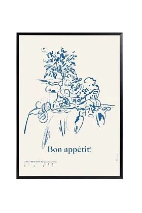 Арт-принт в раме "Bon appetit!" 50х70 см