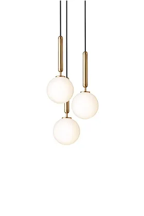 Светильник потолочный Miira 3 Brass Opal