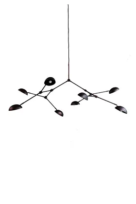 Светильник потолочный Drop Chandelier Burned Black