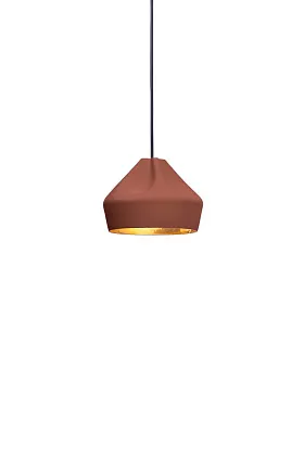 Светильник потолочный Pleat Box 21 Terracotta Gold