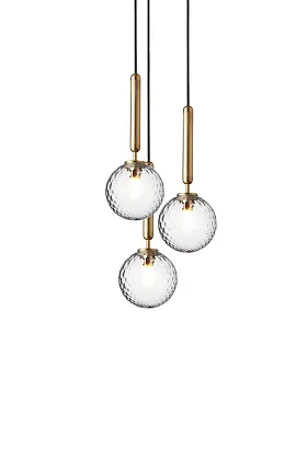 Светильник потолочный Miira 3 Brass Optic