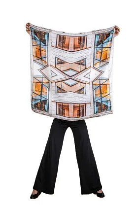 Платок шелковый Osmetry Soviet 13 | Osmetry